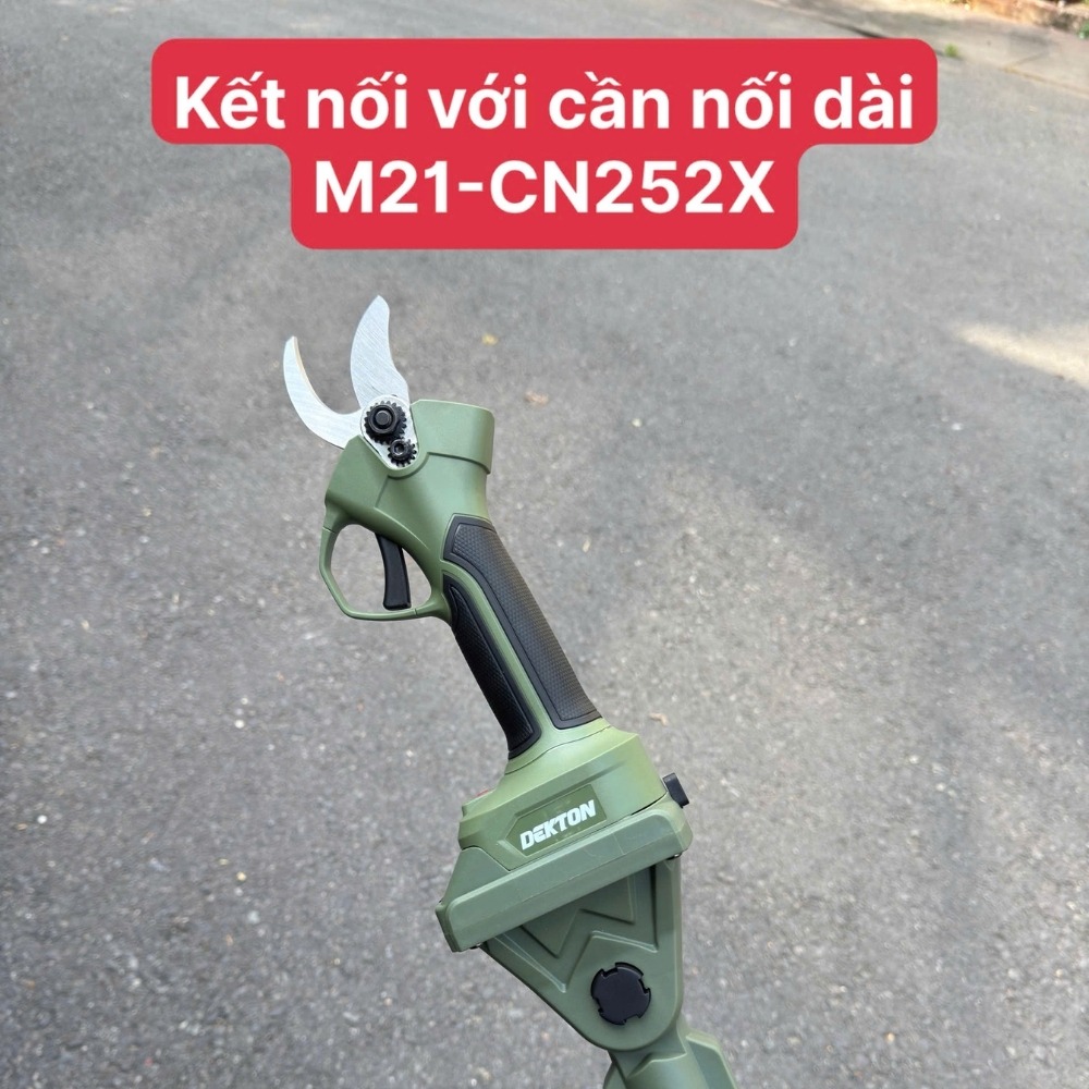Kéo cắt cành dùng pin 21V Dekton M21-MCC28XPRO (GEN 2 PRO) 8 Kéo cắt cành dùng pin Dekton M21-MCC28XPRO (8)