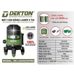 máy cân bằng laser Dekton DK-LS0502XPRO (2)