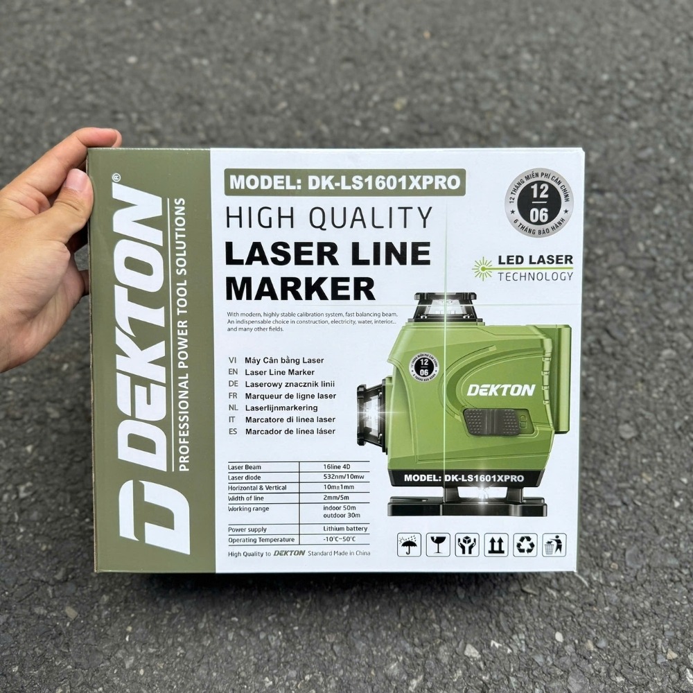 Máy cân bằng laser 12 tia Dekton DK-LS1601XPRO 9 máy cân bằng laser Dekton DK-LS1601XPRO (9)