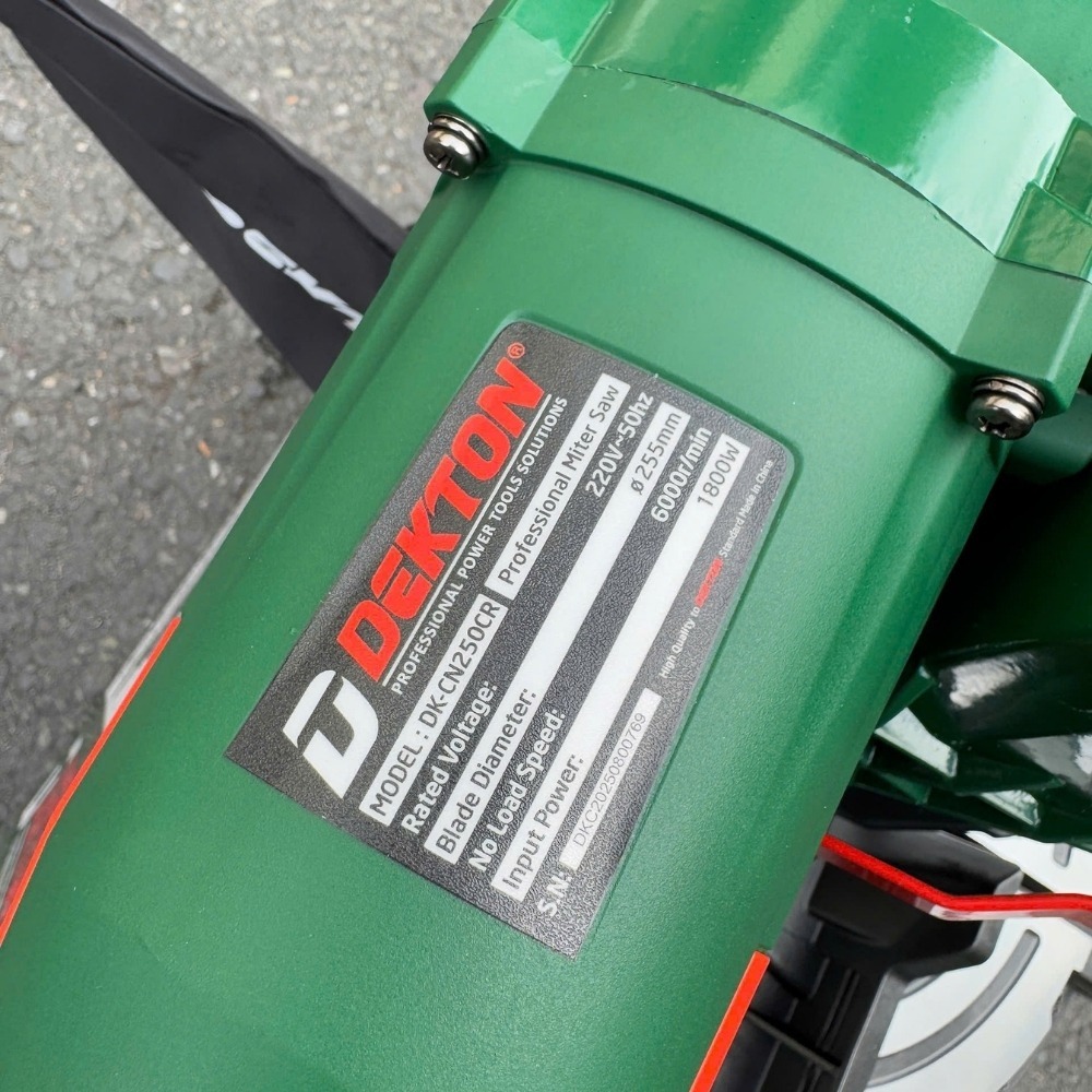 Máy cắt nhôm 1800W 255mm Dekton DK-CN250CR 10 máy cắt nhôm Dekton DK-CN250CR (10)