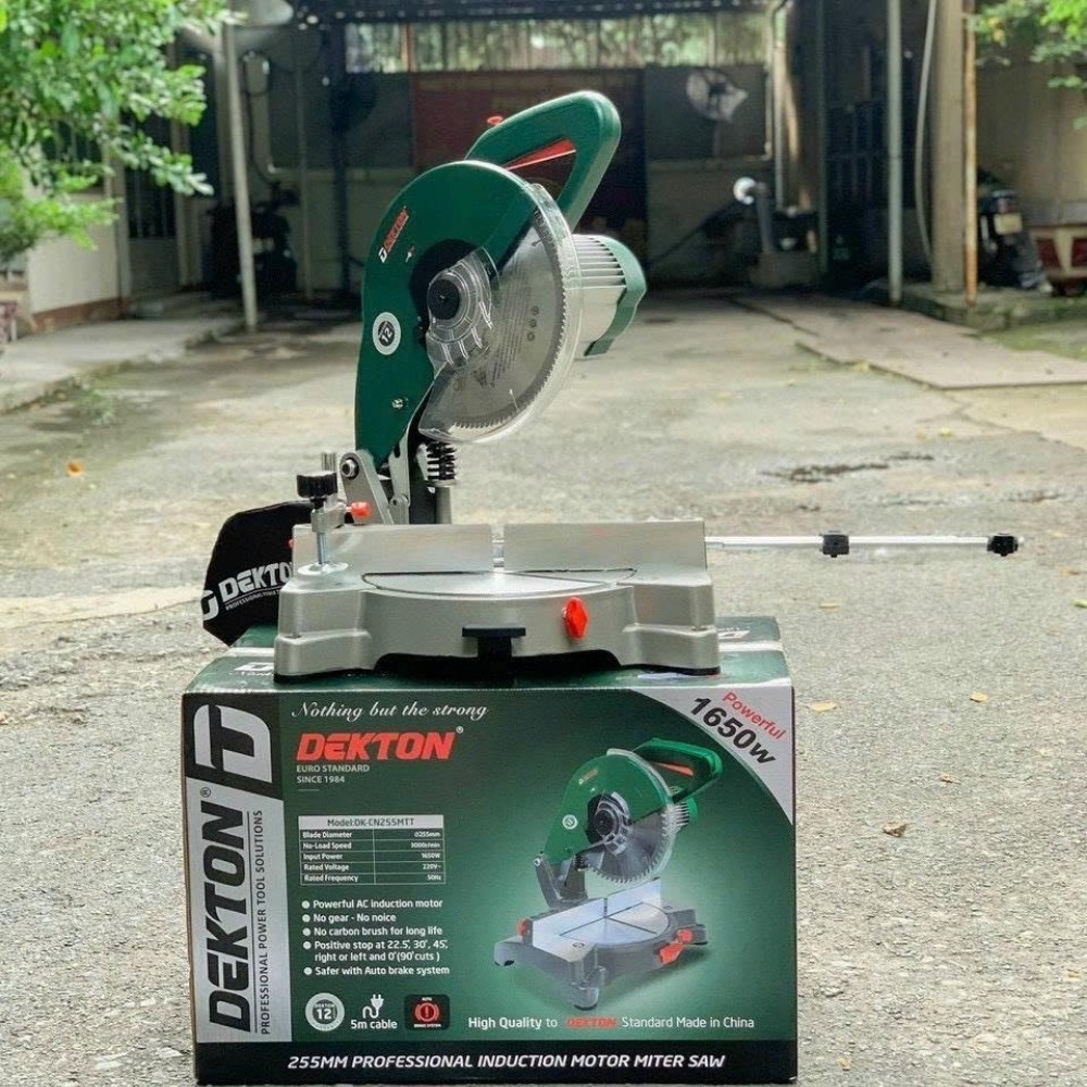 Máy cắt nhôm 1650W 255mm Dekton DK-CN255MTT 3 máy cắt nhôm Dekton DK-CN255MTT (3)