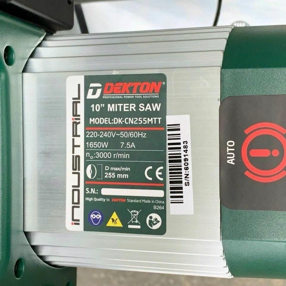 Máy cắt nhôm 1650W 255mm Dekton DK-CN255MTT 7 máy cắt nhôm Dekton DK-CN255MTT (7)