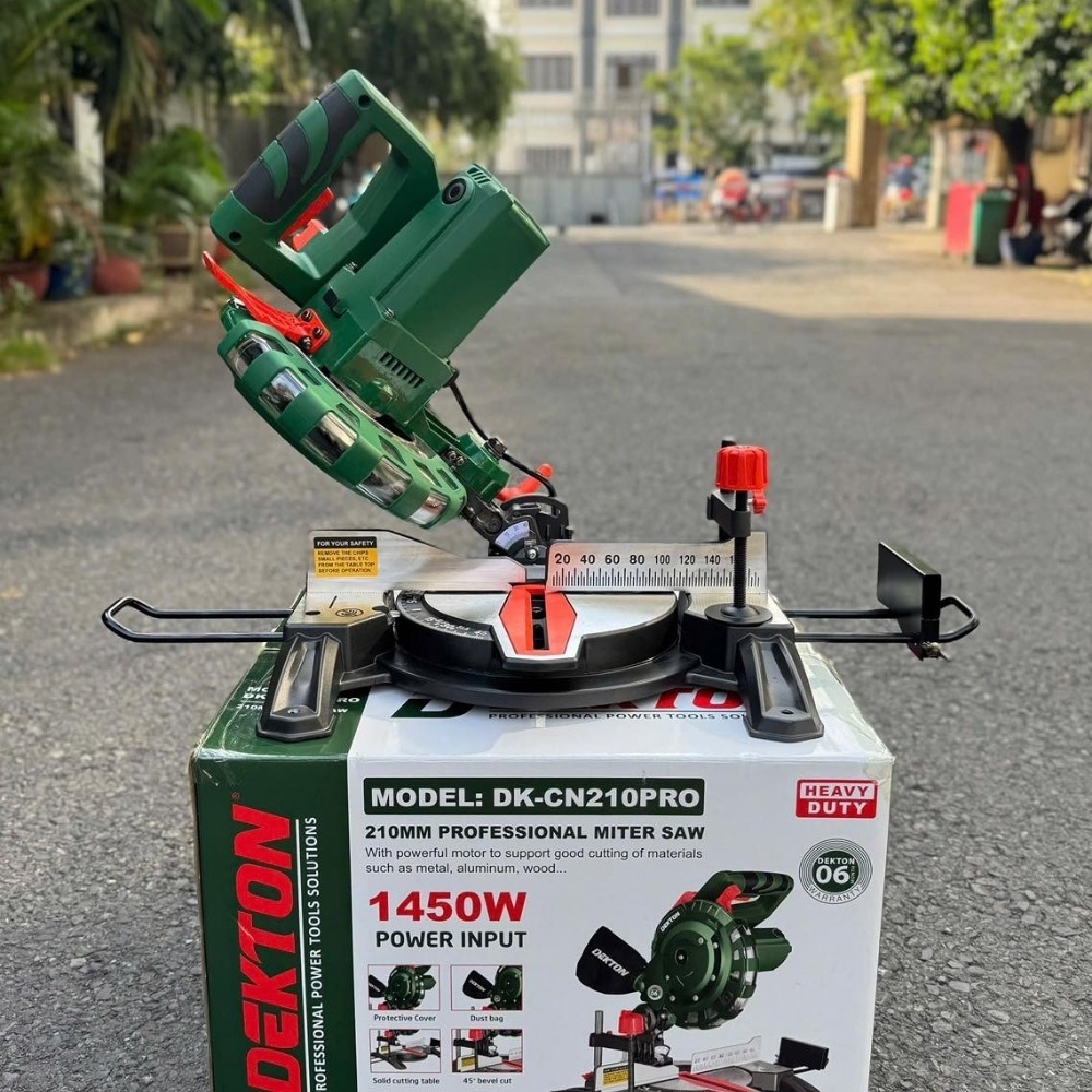 Máy cắt nhôm 1450W 210mm Dekton DK-CN210PRO 5 máy cắt nhôm và gỗ Dekton DK-CN210PRO (5)