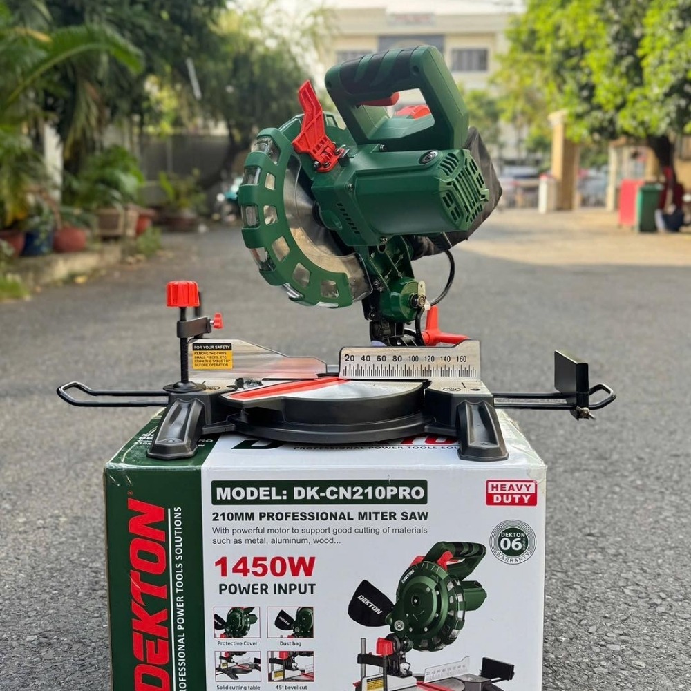 Máy cắt nhôm 1450W 210mm Dekton DK-CN210PRO 7 máy cắt nhôm và gỗ Dekton DK-CN210PRO (7)