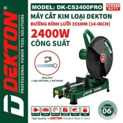 Alternative view of Máy cắt sắt 2400W 355mm Dekton DK-CS2400PRO