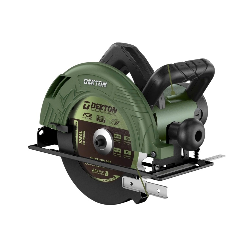 Máy cưa gỗ 1350W 185mm Dekton DK-CG185XPROMAX (màu olive) 1 Máy cưa gỗ 1350W 185mm Dekton DK-CG185XPROMAX (màu olive)