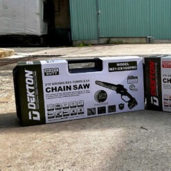 Máy cưa xích 10 inch dùng pin 21V Dekton M21-CX10XPRO (màu olive) 17 máy cưa xích dùng pin Dekton M21-CX10XPRO (9)