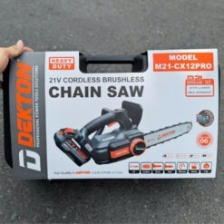 Máy cưa xích 12 inch dùng pin 21V Dekton M21-CX12PRO 16 máy cưa xích dùng pin Dekton M21-CX12PRO (7)