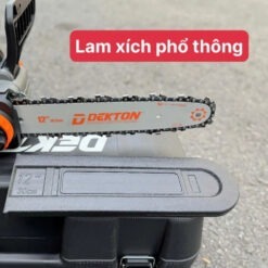 Máy cưa xích 12 inch dùng pin 21V Dekton M21-CX12PRO 17 máy cưa xích dùng pin Dekton M21-CX12PRO (8)