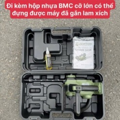 Máy cưa xích 12 inch dùng pin 21V Dekton M21-CX12XPRO (màu olive) 22 máy cưa xích dùng pin Dekton M21-CX12XPRO (10)