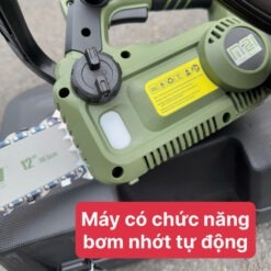 Máy cưa xích 12 inch dùng pin 21V Dekton M21-CX12XPRO (màu olive) 24 máy cưa xích dùng pin Dekton M21-CX12XPRO (12)