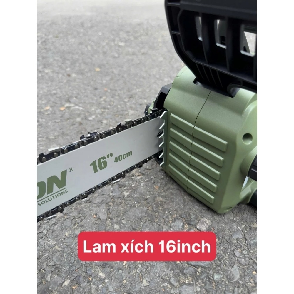 Máy cưa xích 16 inch dùng pin 21V Dekton M21x2-CX16XPRO 8 máy cưa xích dùng pin Dekton M21x2-CX16XPRO (8)