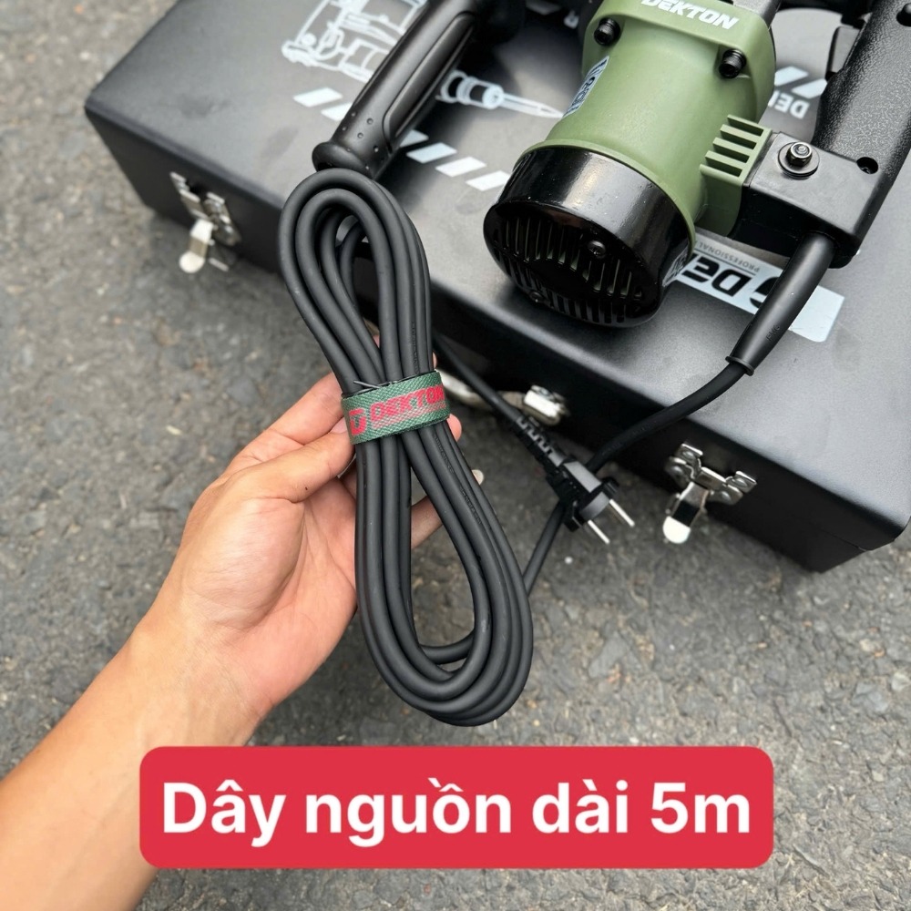 Máy đục bê tông 17mm 1150W Dekton DK-DH0810XPRO 9 máy đục bê tông Dekton DK-DH0810XPRO (9)