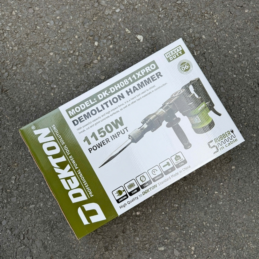 Máy đục bê tông 17mm 1150W Dekton DK-DH0811XPRO 8 máy đục bê tông Dekton DK-DH0811XPRO (7)
