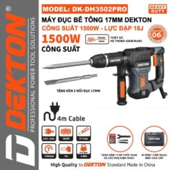 máy đục bê tông Dekton DK-DH3502PRO (2)