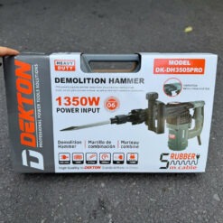 Máy đục bê tông 17mm 1350W Dekton DK-DH3505PRO (màu xám) 19 máy đục bê tông Dekton DK-DH3505PRO (9)