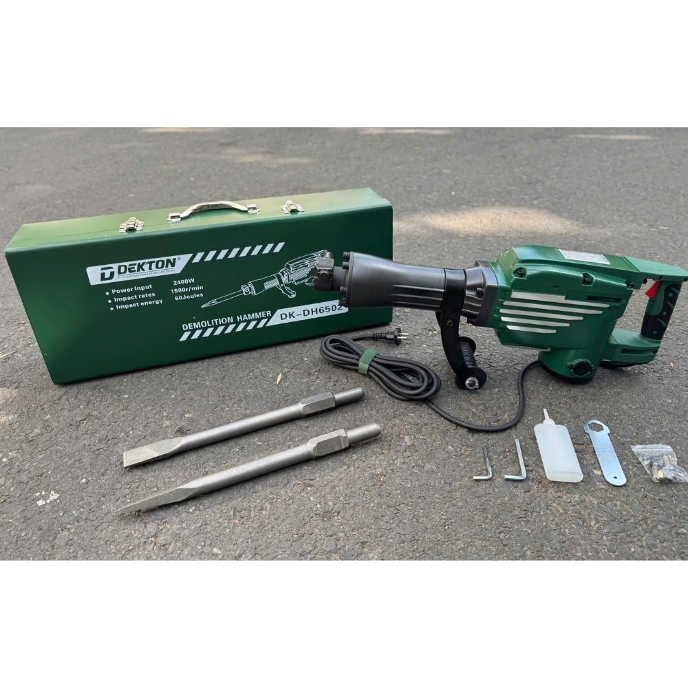 Máy đục bê tông 30mm 2400W Dekton DK-DH6502 3 máy đục bê tông Dekton DK-DH6502 (3)