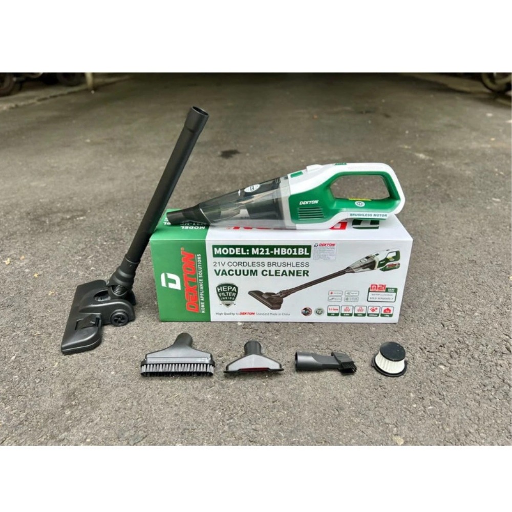 Máy hút bụi cầm tay dùng pin 21V Dekton M21-HB01BL 3 máy hút bụi dùng pin Dekton M21-HB01BL (3)