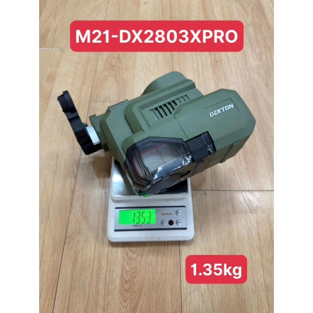 Máy hút bụi cho máy khoan bê tông pin Dekton M21-DX2803XPRO (màu olive) 5 máy hút bụi kết nối máy khoan bê tông Dekton M21-DX2803XPRO (3)