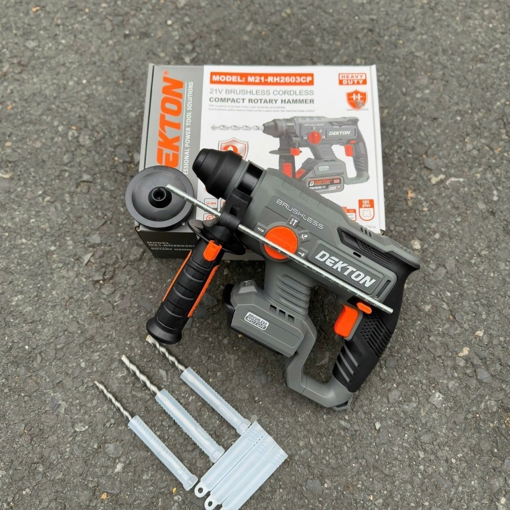 Máy khoan bê tông dùng pin 21V Dekton M21-RH2603CP 9 máy khoan bê tông dùng pin Dekton M21-RH2603CP (12)