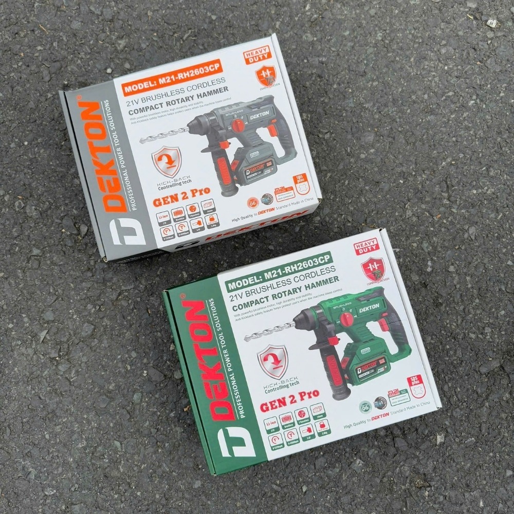 Máy khoan bê tông dùng pin 21V Dekton M21-RH2603CP 4 máy khoan bê tông dùng pin Dekton M21-RH2603CP (4)