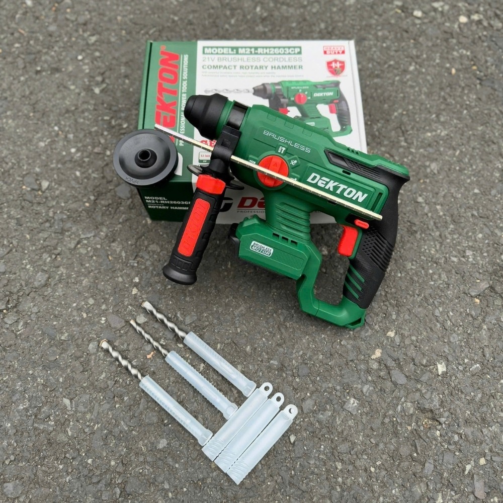 Máy khoan bê tông dùng pin 21V Dekton M21-RH2603CP 5 máy khoan bê tông dùng pin Dekton M21-RH2603CP (5)