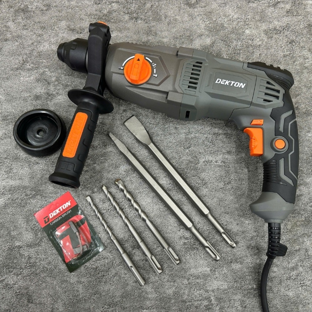 Máy khoan đục bê tông 1050W Dekton DK-RH2603PRO 3 máy khoan đục bê tông Dekton DK-RH2603PRO (3)