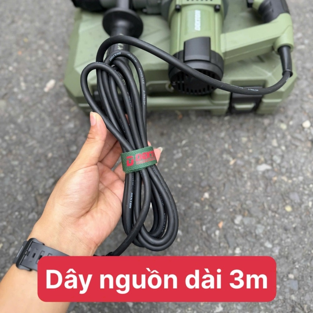 Máy khoan đục 2 chức năng 1050W Dekton DK-RH2702XPRO 8 máy khoan đục bê tông Dekton DK-RH2702XPRO (7)