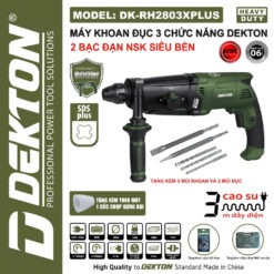 máy khoan đục bê tông Dekton DK-RH2803XPLUS (2)