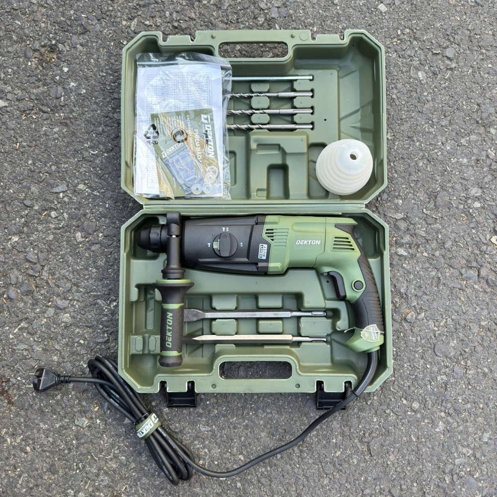 Máy khoan đục bê tông 800W Dekton DK-RH2803XPLUS (cao cấp) 3 máy khoan đục bê tông Dekton DK-RH2803XPLUS (3)