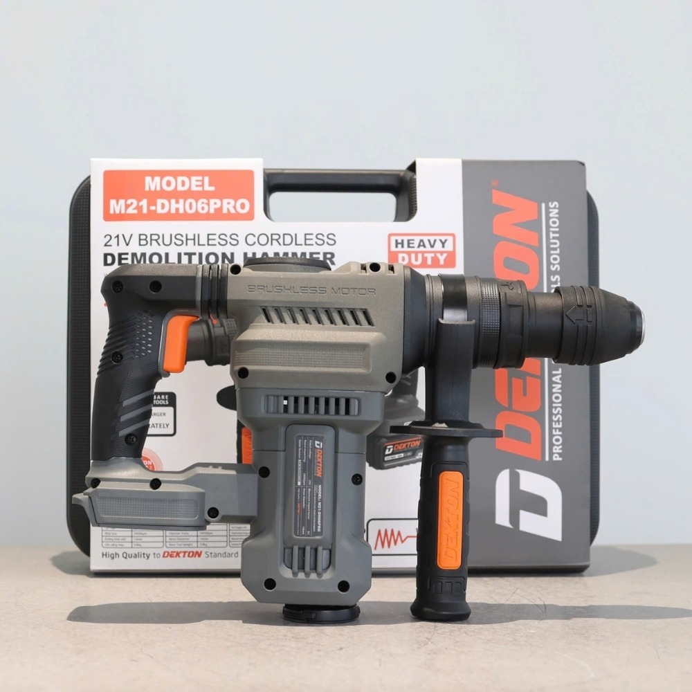 Máy đục bê tông dùng pin 21V Dekton M21-DH06PRO 6 máy khoan đục bê tông dùng pin Dekton M21-DH06PRO (6)
