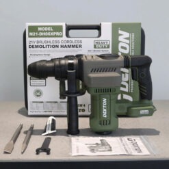 Máy đục bê tông dùng pin 21V Dekton M21-DH06XPRO (màu olive) 11 máy khoan đục bê tông dùng pin Dekton M21-DH06XPRO (5)