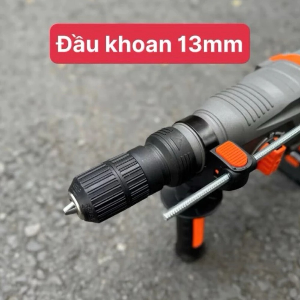 Máy khoan bê tông dùng pin 21V Dekton M21-RH2603BX 7 máy khoan đục bê tông dùng pin Dekton M21-RH2603BX (5)