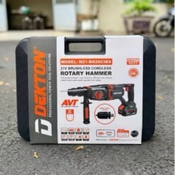 Máy khoan bê tông dùng pin 21V Dekton M21-RH2603BX 13 máy khoan đục bê tông dùng pin Dekton M21-RH2603BX (7)
