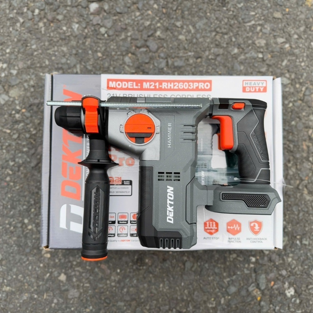 Máy khoan bê tông dùng pin 21V Dekton M21-RH2603PRO (GEN 4 PRO) 3 máy khoan đục bê tông dùng pin Dekton M21-RH2603PRO (3)