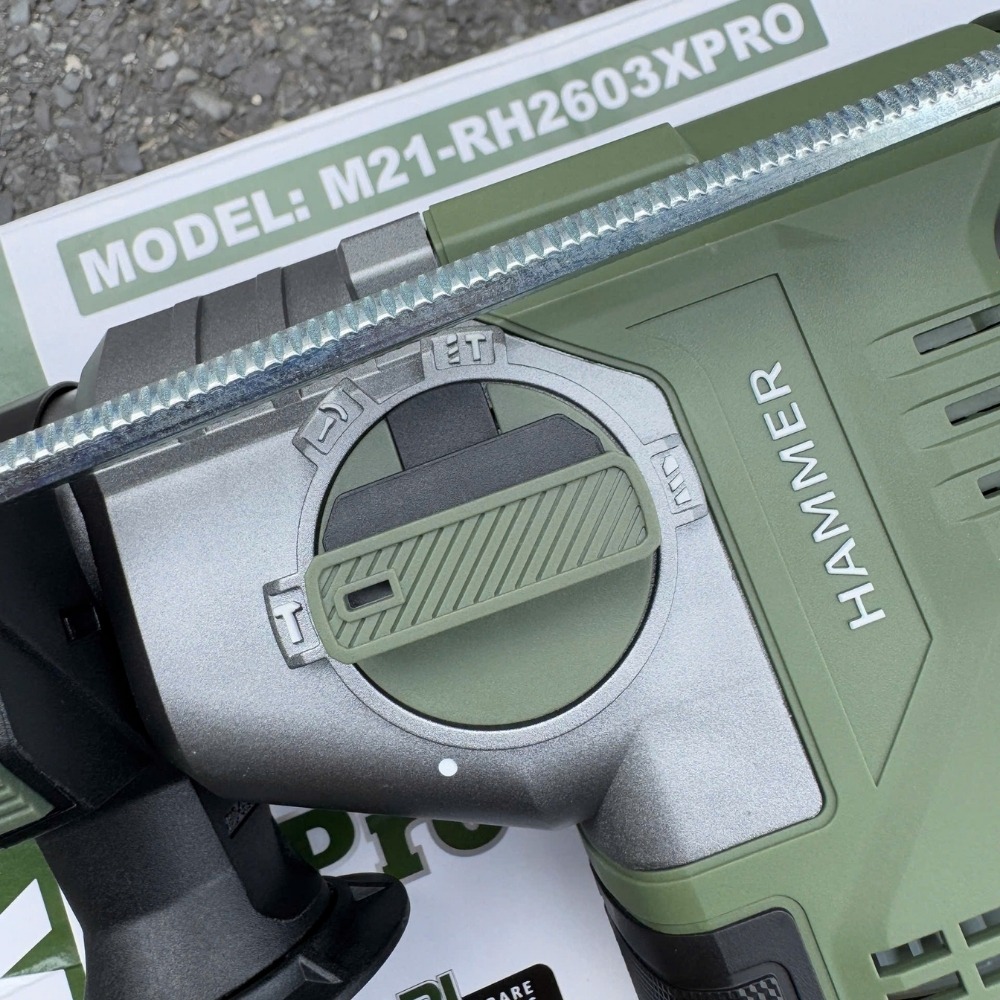 Máy khoan bê tông dùng pin 21V M21-RH2603XPRO (GEN 4 PRO) 9 máy khoan đục bê tông dùng pin Dekton M21-RH2603XPRO (11)