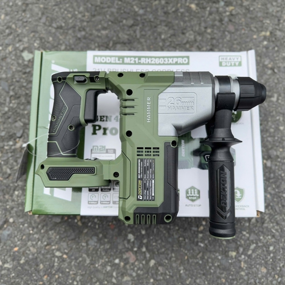 Máy khoan bê tông dùng pin 21V M21-RH2603XPRO (GEN 4 PRO) 5 máy khoan đục bê tông dùng pin Dekton M21-RH2603XPRO (4)