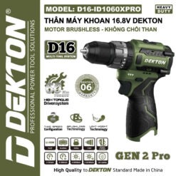 máy khoan dùng pin 16.8V Dekton D16-ID1060XPRO (2)
