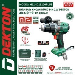 máy khoan dùng pin Dekton M21-ID13100PLUS (2)