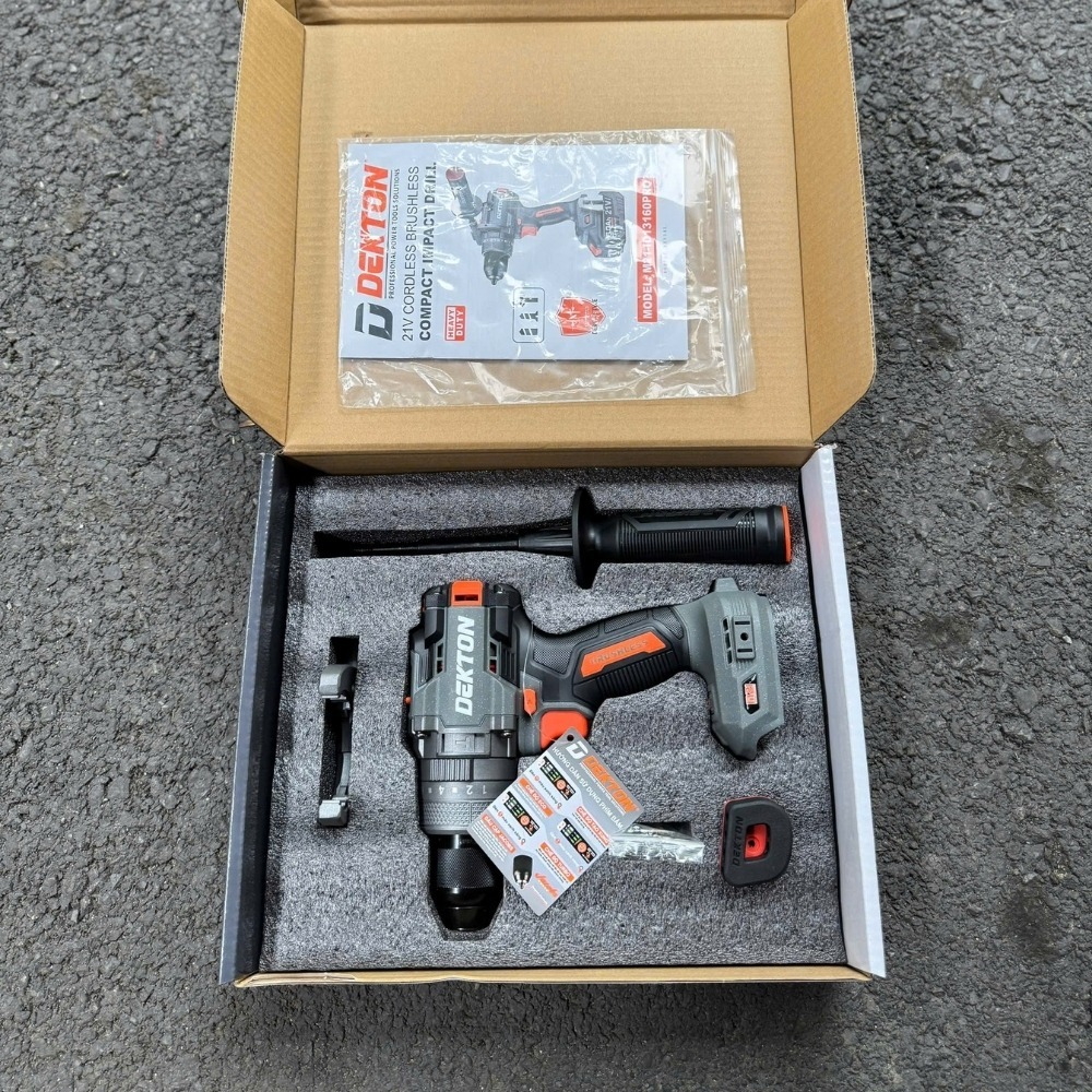 Máy khoan dùng pin 21V 160Nm Dekton M21-ID13160PRO 3 máy khoan dùng pin Dekton M21-ID13160PRO (3)