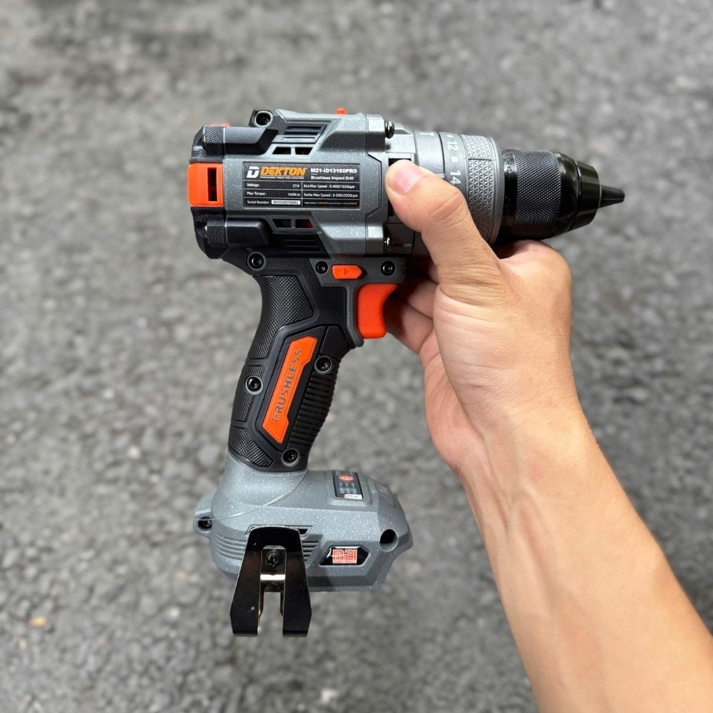 Máy khoan dùng pin 21V 160Nm Dekton M21-ID13160PRO 5 máy khoan dùng pin Dekton M21-ID13160PRO (5)