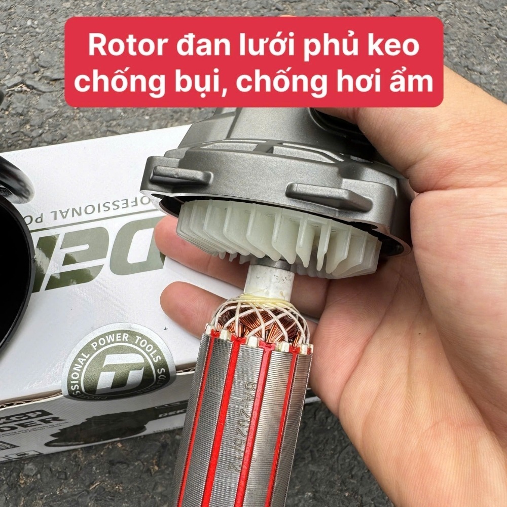 Máy mài góc 1250W 100mm Dekton DK-AG1250XCP (công tắc đuôi) 10 máy mài góc Dekton DK-AG1250XCP (10)