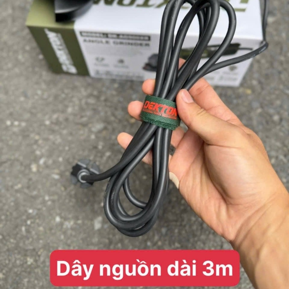 Máy mài góc 900W 100mm Dekton DK-AG900XR (công tắc trượt) 9 máy mài góc Dekton DK-AG900XR (7)