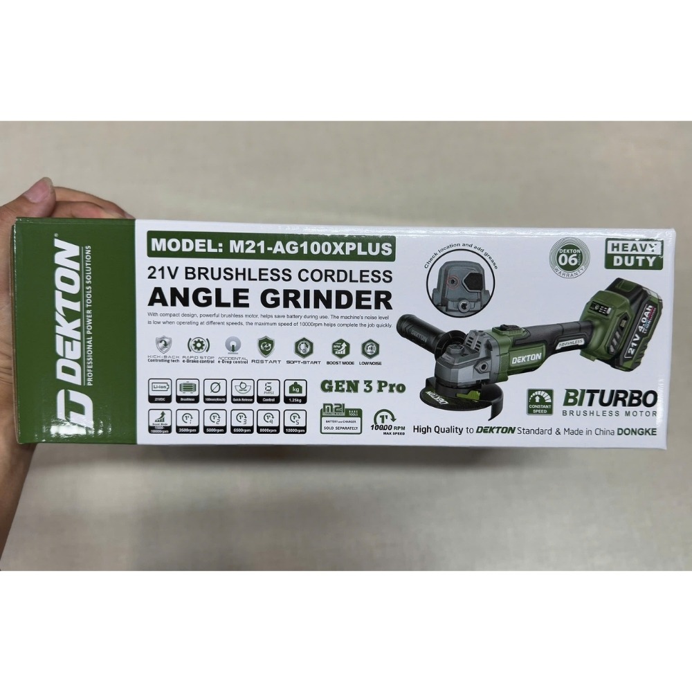 Máy mài góc dùng pin 21V M21-AG100PLUS 11 máy mài góc dùng pin Dekton M21-AG100XPLUS (13)