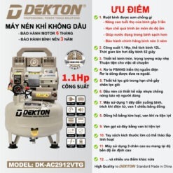 máy nén khí dekton DK-AC2912VTG (2)