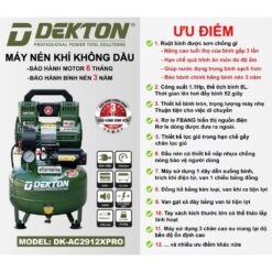 máy nén khí dekton DK-AC2912XPRO (2)