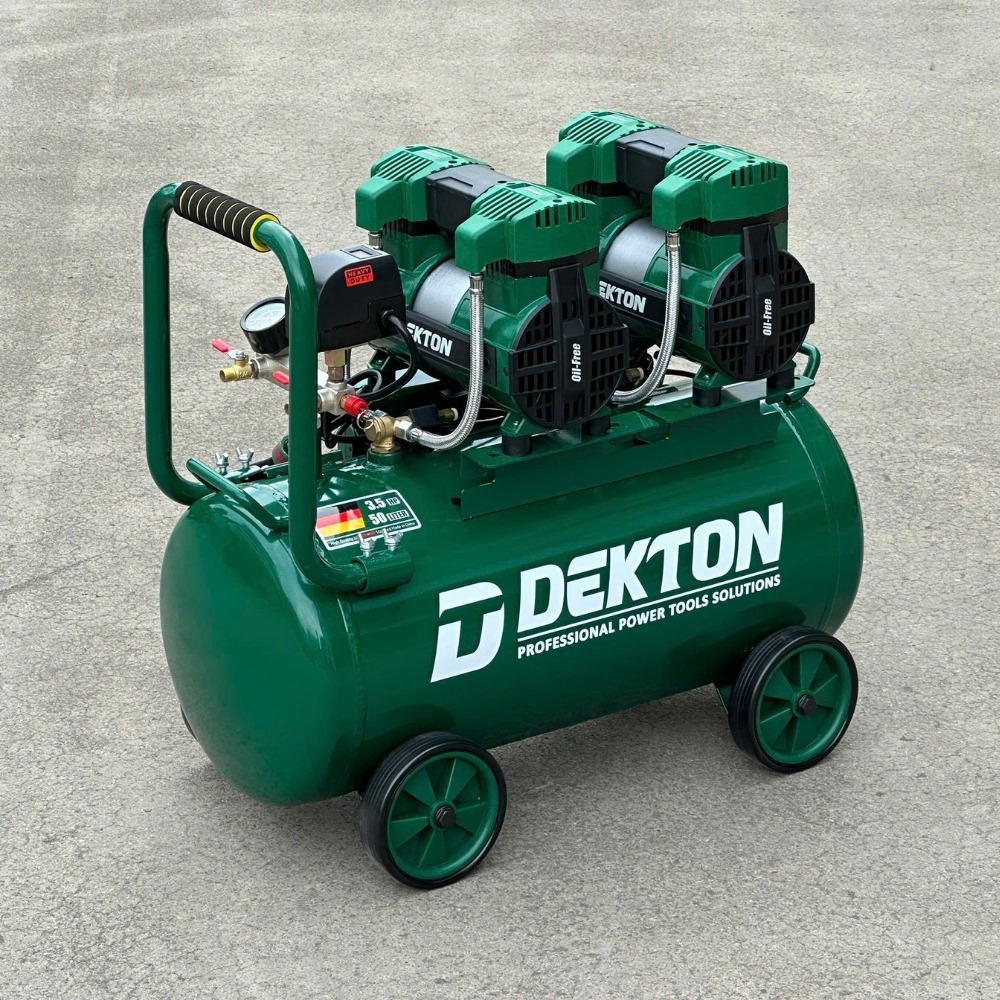 Máy nén khí không dầu 50L 3.5HP Dekton DK-AC3950PRO 3 máy nén khí dekton DK-AC3950PRO (3)