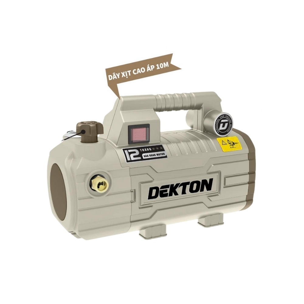 Máy rửa xe mini 790W Dekton DK-CWR2200VTG (màu be) 1 Máy rửa xe mini 790W Dekton DK-CWR2200VTG (màu be)