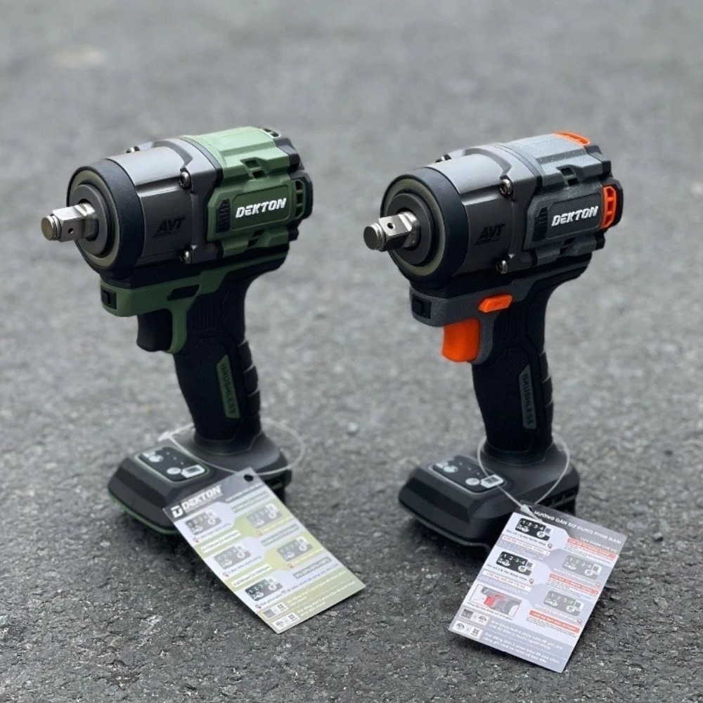 Máy siết bu lông dùng pin 21V 680Nm Dekton M21-IW680PROMAX 5 máy siết bulong dùng pin Dekton M21-IW680 PROMAX (5)