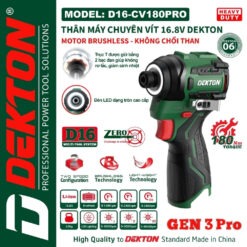 máy siết vít dùng pin 16.8V Dekton D16-CV180PRO (2)